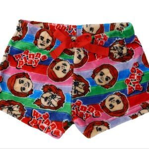 Universal Studio Chucky Wanna Play Plush Lounge Shorts